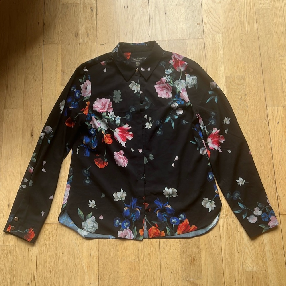 Ted Baker floral button up